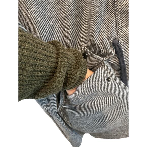 Lands’ End Womens Sweater Coat Jacket Plus Size 3X Navy Blue Casual Fall Comfy - Picture 7 of 10